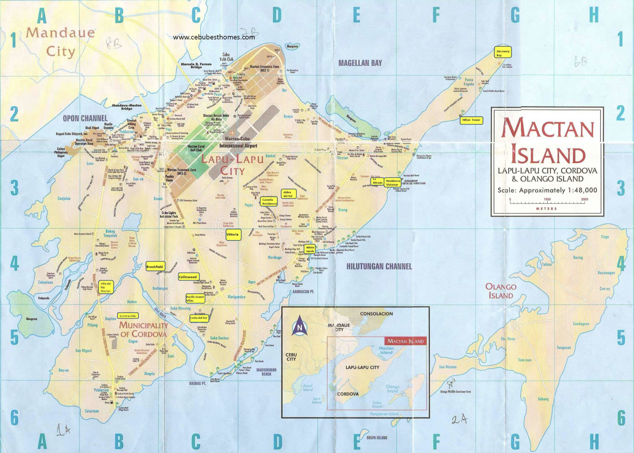 Mactan Map